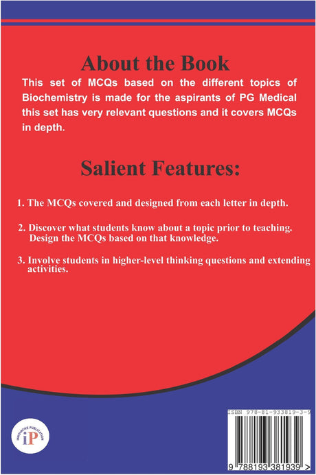 A to Z Biochemistry MCQ for All India Postgraduate Medical Entrance Examination - Retail Maharaj