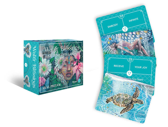 Water Blessings: Affirmation cards - Retail Maharaj