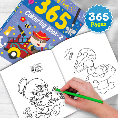 365 Colouring Book-2 - Retail Maharaj