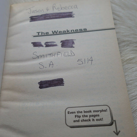 The Weakness (Animorphs) - Retail Maharaj
