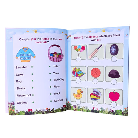 Combo of Two Activity Books- Logical Reasoning and Environment – for 7+yrs old children. Visually Attractive Pages and Interesting activities for kids - Retail Maharaj