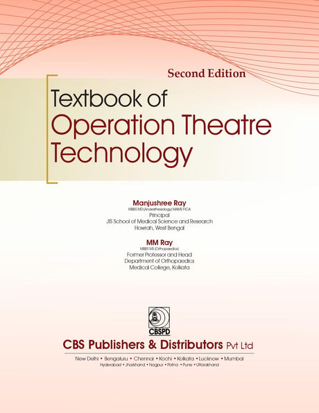 Textbook of Operation Theatre Technology, 2/e (ISBN - 9788197982286) - Retail Maharaj