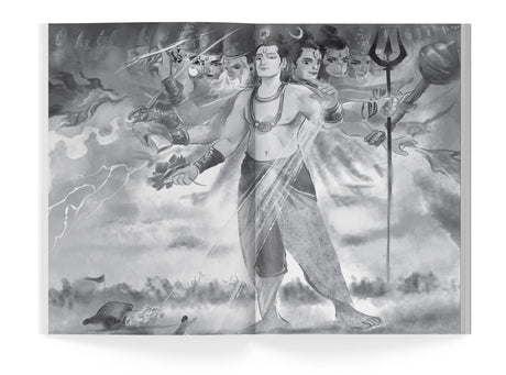 Mahabharata - Illustrated Book For Children (Paperback Edition) - Retail Maharaj