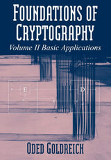Foundations of Cryptography: Volume 2, Basic Applications - Retail Maharaj