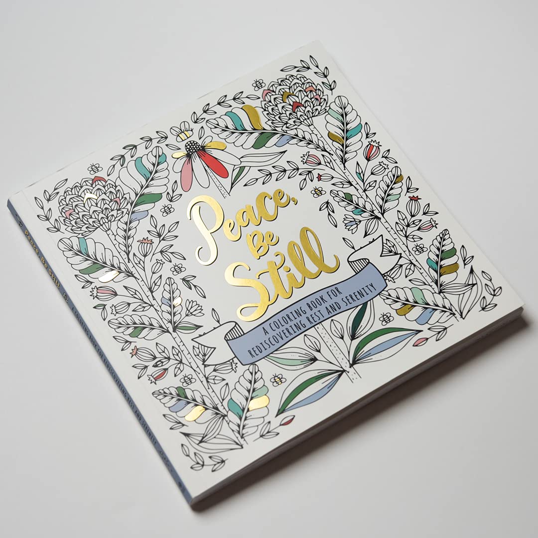 Peace, Be Still: A Coloring Book for Rediscovering Rest and Serenity - Retail Maharaj