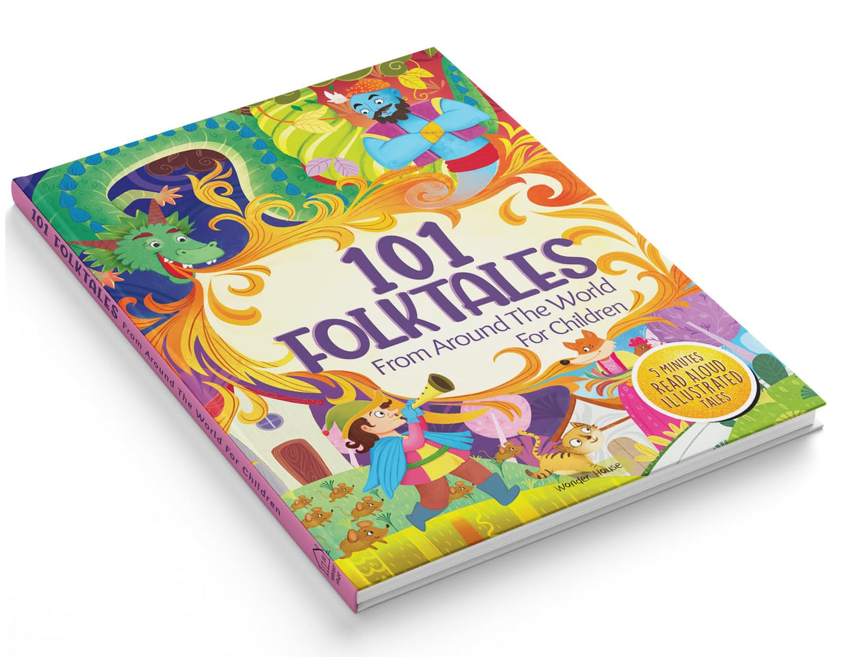 101 Folktales For Children 5 Minutes Read Aloud Illustrated Tales With Morals - Retail Maharaj
