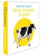 My First Book of Farm Animals & Pets | First Animal Board Book for Babies, Toddlers & Preschoolers | Learn About Farm Animals and Pet Friends with Bright Pictures | Early Learning Book for Kids Ages 0-3 Years - Retail Maharaj