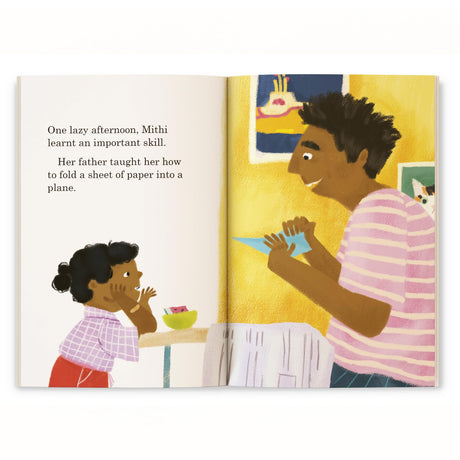 The Paper Plane Flew (Hook Books): A Story of the Exciting Adventures of a Paper Plane | Ages 5+ - Retail Maharaj