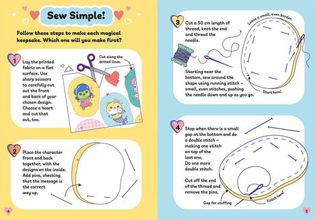 Best Friends Sewing Keepsakes Magical (Activity Station Gift Boxes) - Retail Maharaj