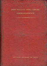 Fort William-India House Correspondence - Vol. IX Public Series 1782-5 (Rare Book)