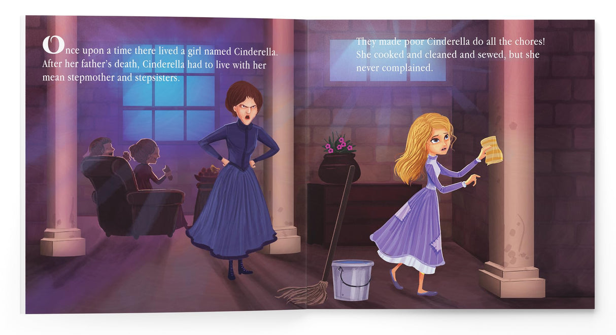 My First 5 Minutes Fairy Tales Cinderella: Traditional Fairy Tales For Children (Abridged and Retold) - Retail Maharaj