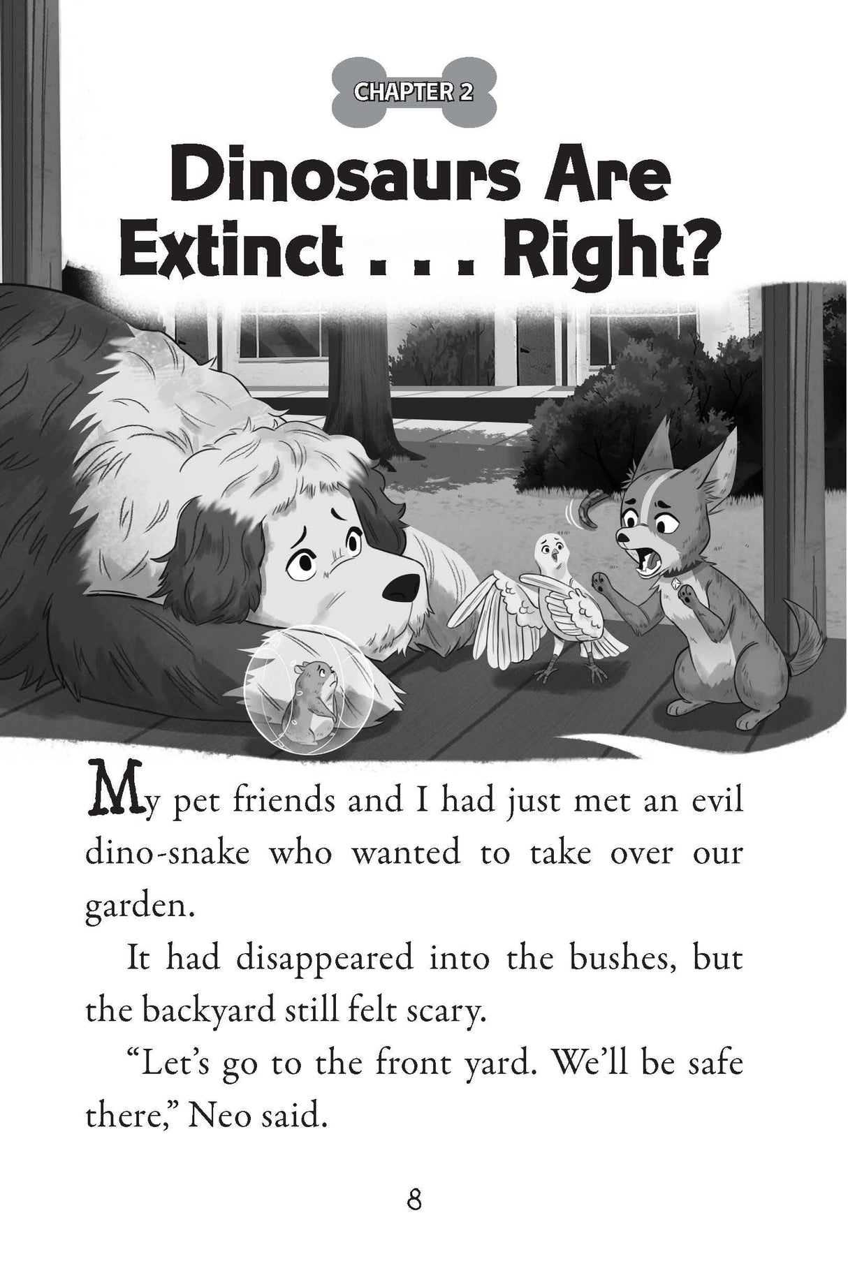 Pets Rule! #08: Beware Of The Dino-Snake (A Branches Book) - Retail Maharaj