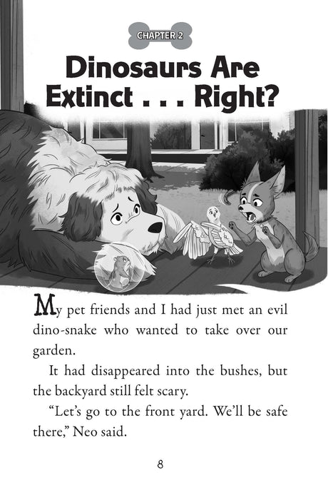 Pets Rule! #08: Beware Of The Dino-Snake (A Branches Book) - Retail Maharaj