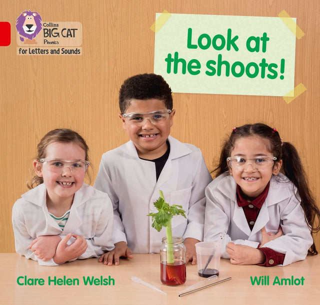 Look at the shoots!: Band 02B/Red B (Collins Big Cat Phonics for Letters and Sounds) - Retail Maharaj