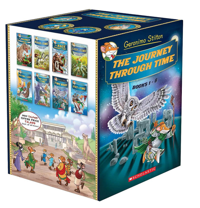 Geronimo Stilton - Journey Through Time Box-set (8 Books) - Retail Maharaj