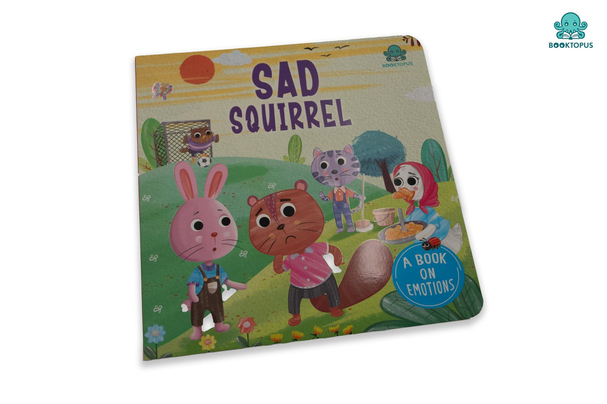 The Sad Squirrel Emotion Board Book - Retail Maharaj