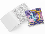 Myth and Magic: Colouring Book for Adults with Tear out Sheets: Relax and Unwind with Dragons, Fairies, and Mythical Creatures ― Intricate Designs for ... Sheets for Easy Display| Select Learning - Retail Maharaj