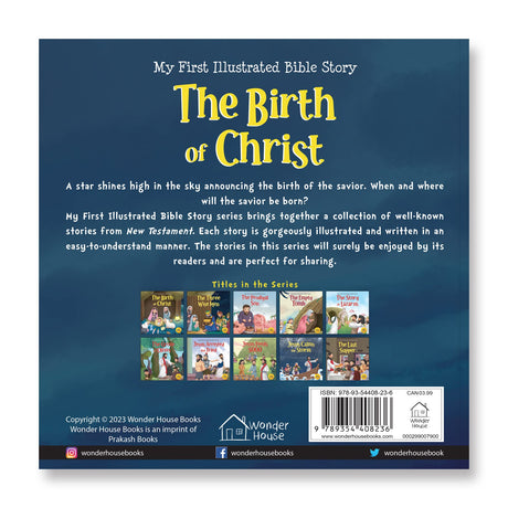 My First Illustrated Bible Story: The Birth of Christ - Retail Maharaj