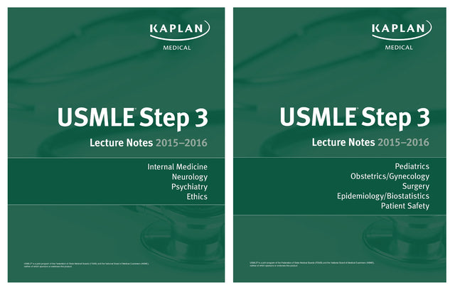 USMLE STEP 3 LECTURE NOTES BUNDLE (2VOLS) - Retail Maharaj