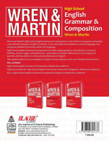 S Chand Wren & Martin's High School English Grammar & Composition – Regular Edition (2026 – 2027) | Updated English Grammar Rules, Exercises, Writing Skills, Vocabulary, Essays, Letters & Comprehension | Best Grammar Practice Book for Students - S Chand S - Retail Maharaj