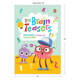 251 Brain Teasers: Ignite Young Minds with Fun Math Riddles, Picture Puzzles, and Logic Games | Boost Problem-Solving & Cognitive Thinking | Ages 6+ - Retail Maharaj