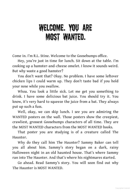 Goosebumps Most Wanted #04: The Haunter - Retail Maharaj