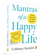 Mantras of a Happy Life: From Survival to Self-Mastery by Unbinary Kundan - Retail Maharaj