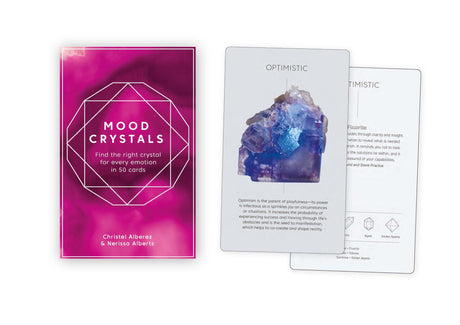 Mood Crystals Card Deck: Find the right crystal for every emotion in 50 cards - Retail Maharaj