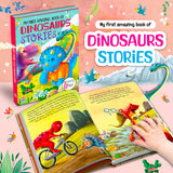 My First Amazing Dinosaurs Story Book with Bestime Fun and Colorful for Kids, Children and Toddlers - Ages 2+ Years - Retail Maharaj