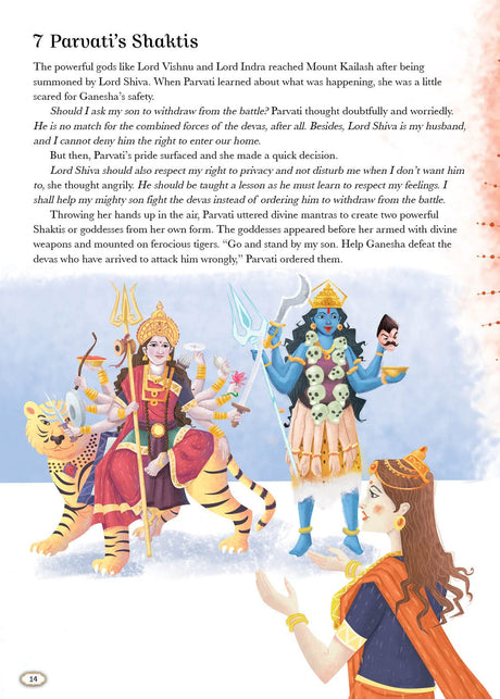 365 Tales of Ganesha: Stories of Lord Ganesha’s Wisdom, Miracles & Devotion | Inspirational Hindu Tales for Kids | Illustrated Storybook from the Puranas & Mythology | Ages 8+ (365 series) - Retail Maharaj