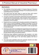 A Practical Manual of Industrial Pharmacy-I for Third Year B.Pharmacy Vth Semester - Retail Maharaj