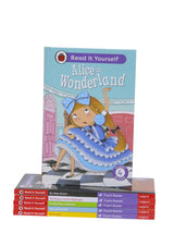 Read It Yourself with Ladybird: Fluent Readers Level 4: 6 Books Collection Box Set (Alice in Wonderland, The Pied Piper of Hamelin, Peter and the Wolf, The Firebird, and Our Solar System) - Retail Maharaj