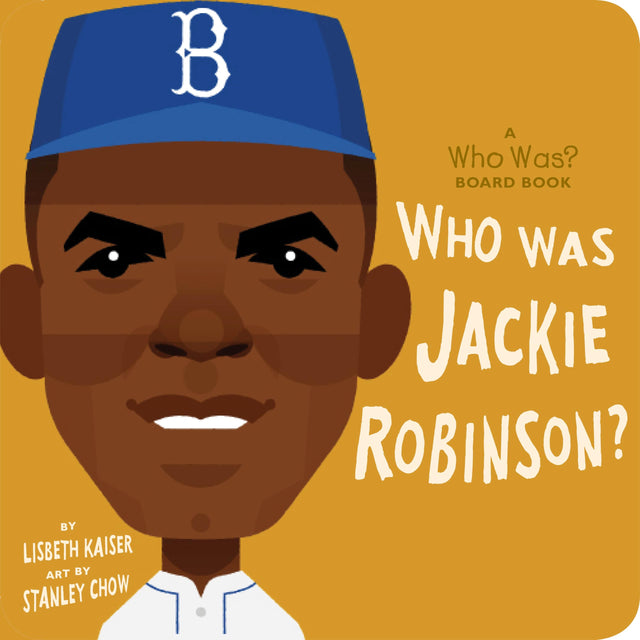 Who Was Jackie Robinson?: A Who Was? Board Book - Retail Maharaj