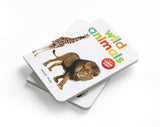 Wild Animals – Early Learning Board Book with Large Font: Brightly Illustrated Wildlife Book for Kids | Big Board Books Series for Babies, Toddlers & Preschoolers | Learn About Lions, Tigers, Elephants & More with Bold Text & Clear Pictures | Ages 0–5 Yea - Retail Maharaj