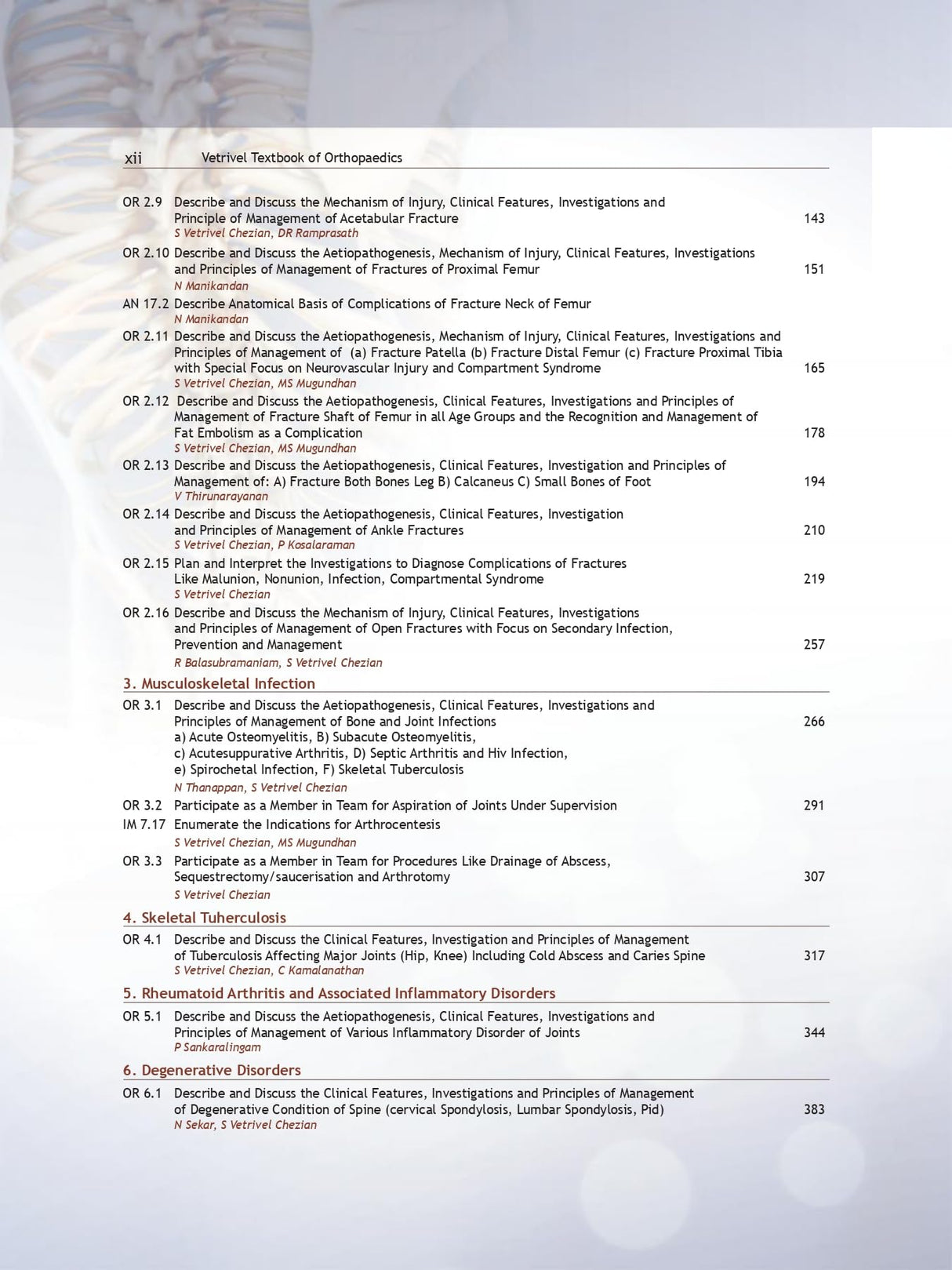 Vetrivel Textbook of Orthopaedics, 2/e - 2024 - Retail Maharaj