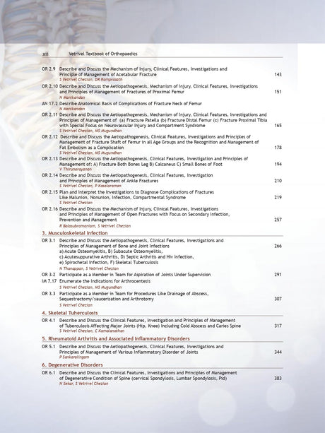 Vetrivel Textbook of Orthopaedics, 2/e - 2024 - Retail Maharaj