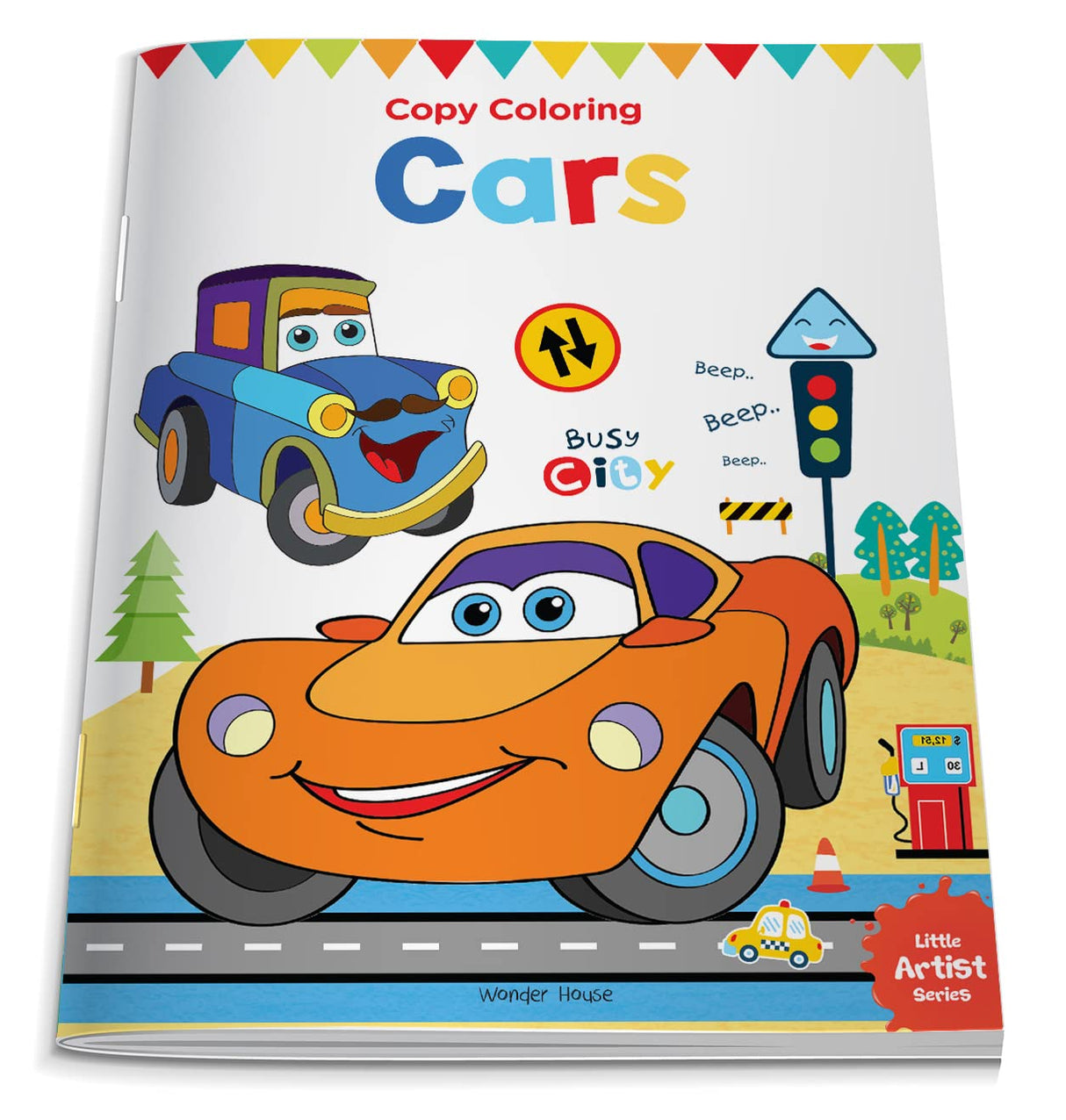 Little Artist Series Cars: Copy Colour Books - Retail Maharaj