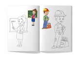 Little Artist Series Professions: Copy Colour Books - Retail Maharaj