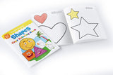 Colouring Books Super Set: Pack of 6 Crayon Copy Colour Books for Kids: Creative Crayons Series - A Pack Of 6 Crayon Copy Colour Books - Retail Maharaj