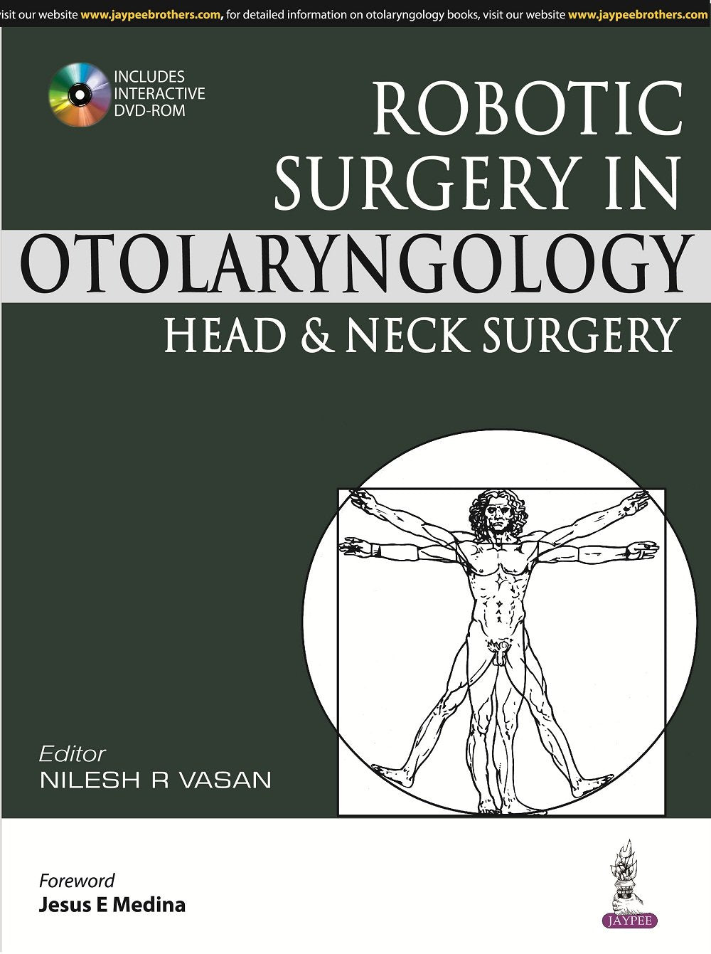 ROBOTIC SURGERY IN OTOLARYNGOLOGY HEAD & NECK SURGERY-WITH DVD ROM - Retail Maharaj