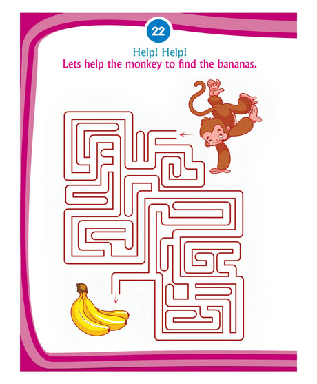 Kid’s 3rd Activity Book – General Awareness for Age 5+ | 64 Pages with 50+ Fun Educational Activities on Sports, Community Helpers, Maths, English, Sense Organs, Cleanliness & Creative Skills | Boost Thinking - Retail Maharaj