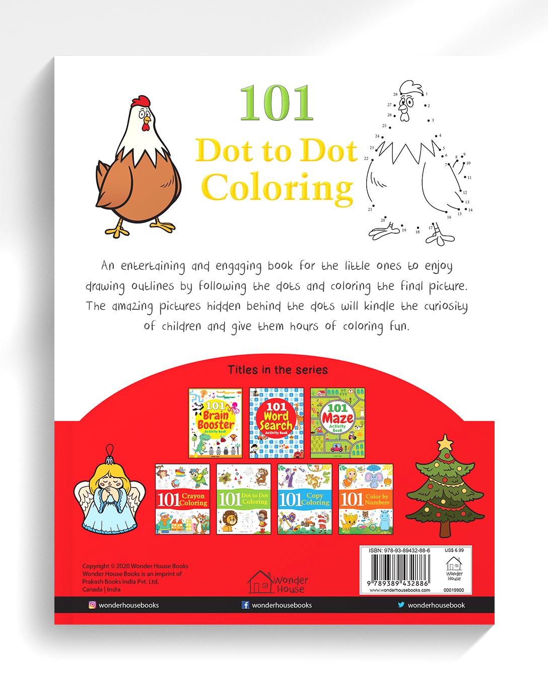 101 Dot To Dot Coloring: Fun Activity Book For Children - Retail Maharaj