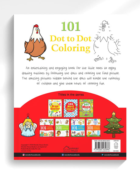 101 Dot To Dot Coloring: Fun Activity Book For Children - Retail Maharaj