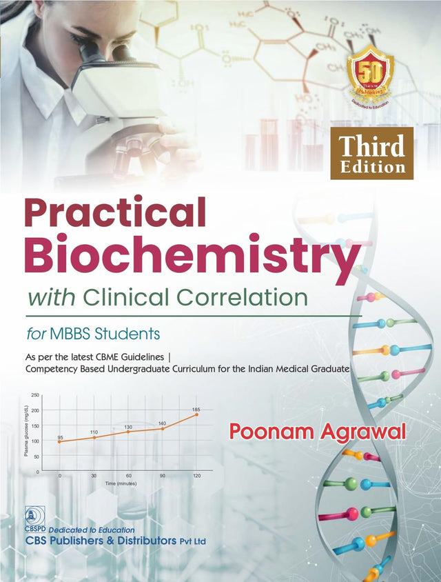 Practical Biochemistry With Clinical Correlation For Mbbs Students 3Ed (Pb 2025) - Retail Maharaj