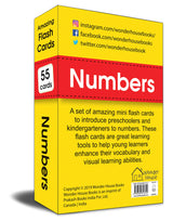 Amazing Flash Cards Numbers: Early Development of Preschool Toddler (55 Cards) - Retail Maharaj