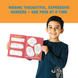 Little Hands Big Hearts Read Think Write Journal Ages 8-9 (Grade 3) | Activity Book for 8-9 Year Old | | Drawing Book for Kids 6-12 | Birthday Return Gift for Kids | Reading & Comprehension Book - Retail Maharaj