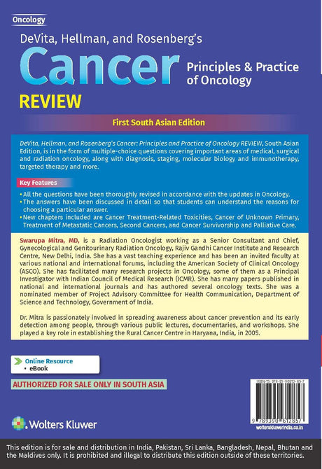 DeVita, Hellman and Rosenberg’s Cancer Principles & Practice of Oncology Review, 1st South Asian ed - Retail Maharaj