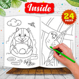 A Colouring Book Fun Pet Animals - Coloring Activity Book for Creative Kids - For 6 to 8 Years Old Kids: A Colouring Book of Fun and Pet Animals Art Book for Kids - Retail Maharaj