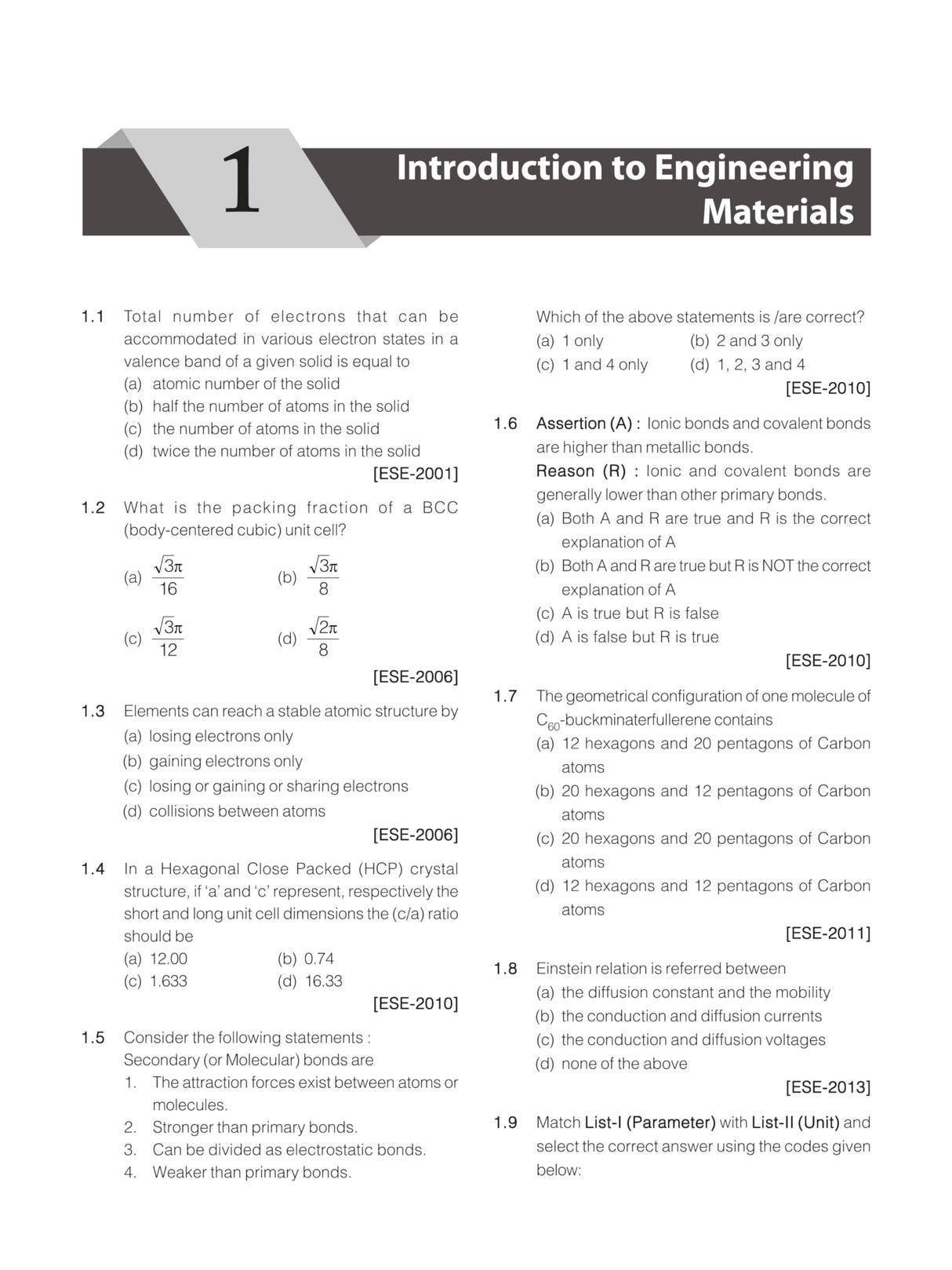 ESE 2026 : Preliminary Exam: Electrical Engineering Volume-I | Chapterwise & Topicwise Objective Solved Papers | 25 Years Solved PYQs 2001-2025| UPSC Engineering Services Examination | Fully Solved | By Made Easy - Retail Maharaj