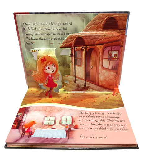 My First Pop-Up Fairy Tales - Goldilocks and The Three Bears : Pop up Books for children - Retail Maharaj